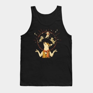 Funny Dog and Cute Kittens Tank Top